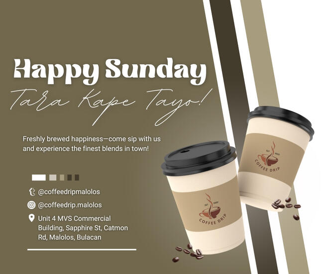 This project's goal is to market our hot coffee during cold season in the Philippines