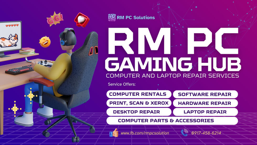 RMPC Gaming Hub - Services Banner